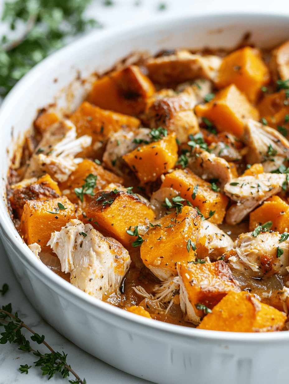 Harvest Pumpkin & Chicken Casserole: Your Cozy Fall Dinner