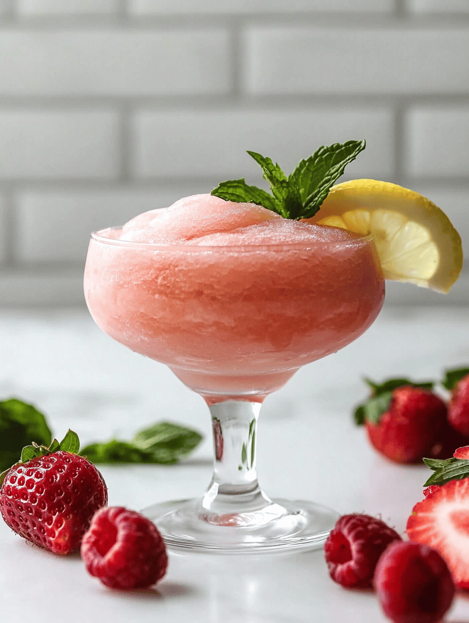 Chill Out with a Sunset: The Art of Making the Perfect Rosé Wine Slushie