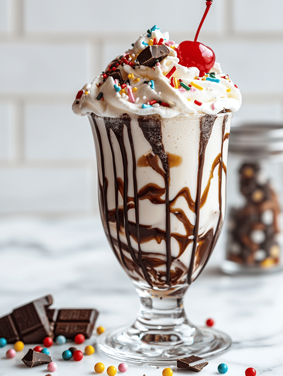 Chill Out with an Unusual Milkshake Slushie Twist