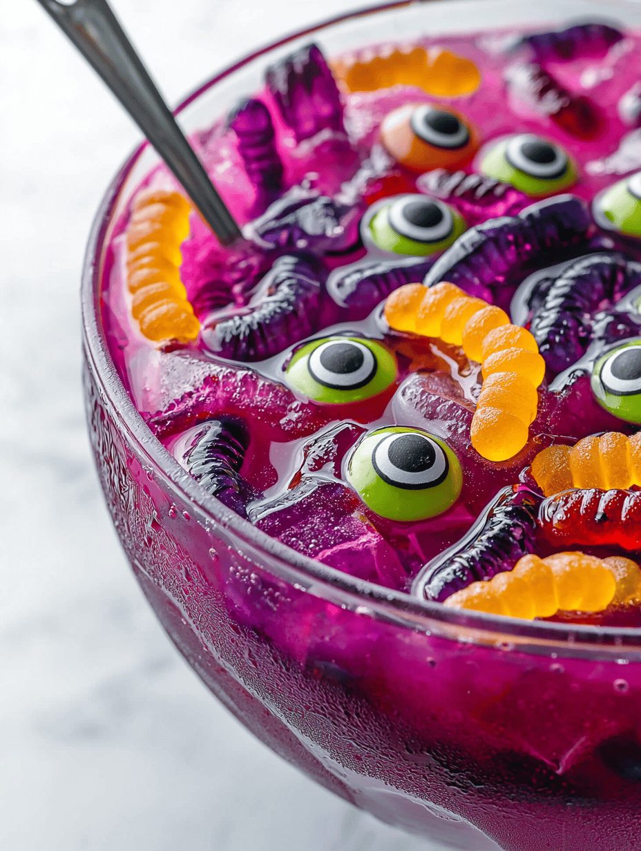 Spooky Sips: The Halloween Monster Mash Punch