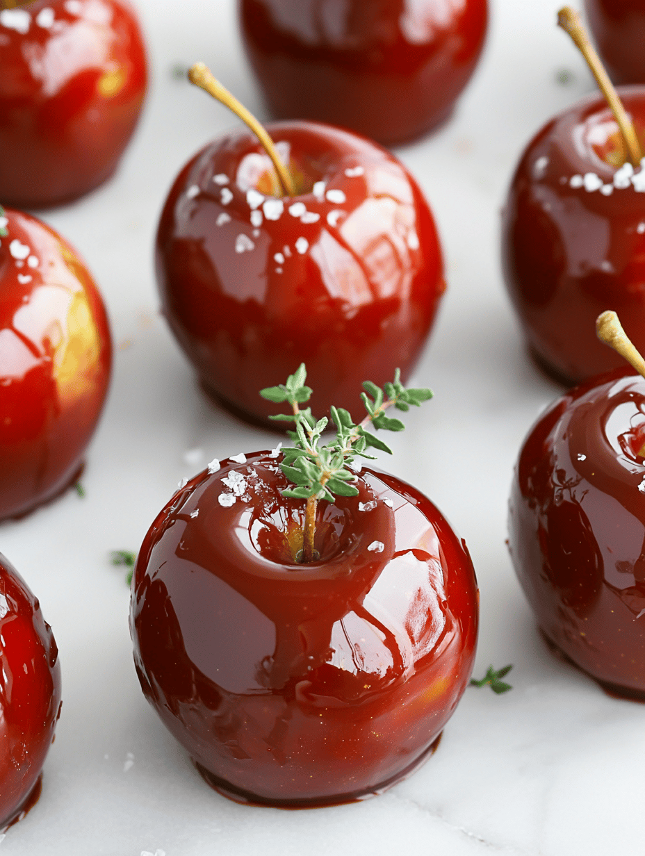 Beware the Sweet Poison: Halloween Toffee Apples with a Spooky Twist