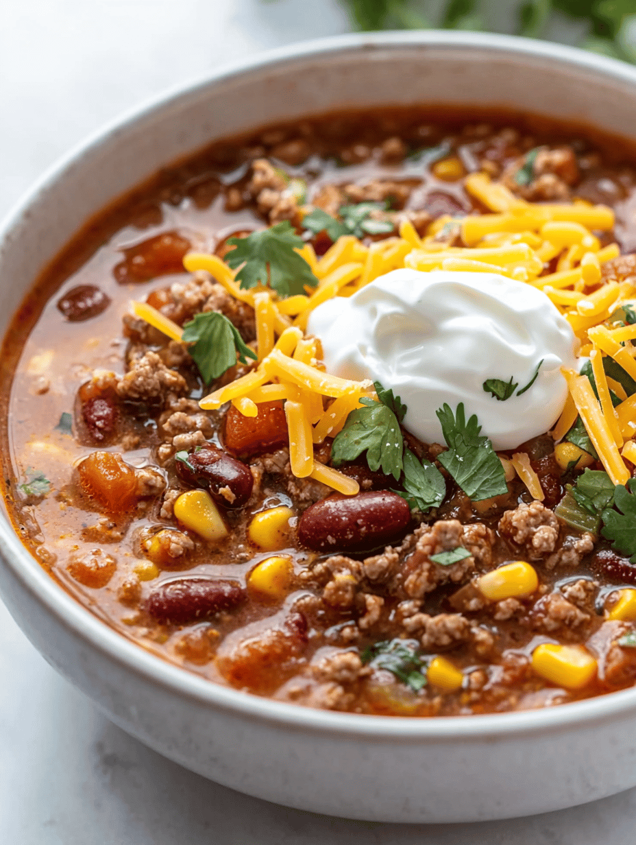 Unconventional Comfort: Taco Soup with a Twist