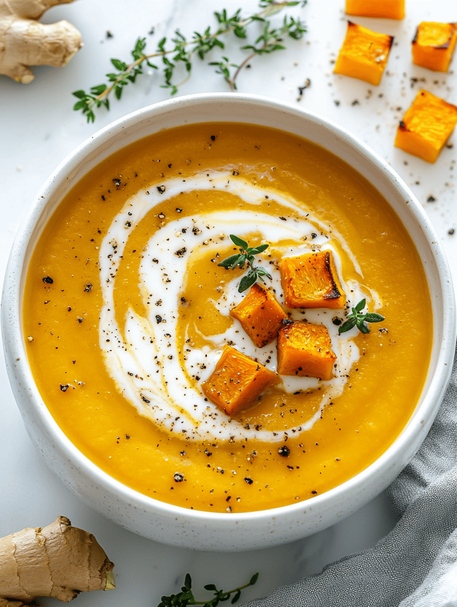 Hidden Gem: Spiced Butternut Squash and Ginger Soup