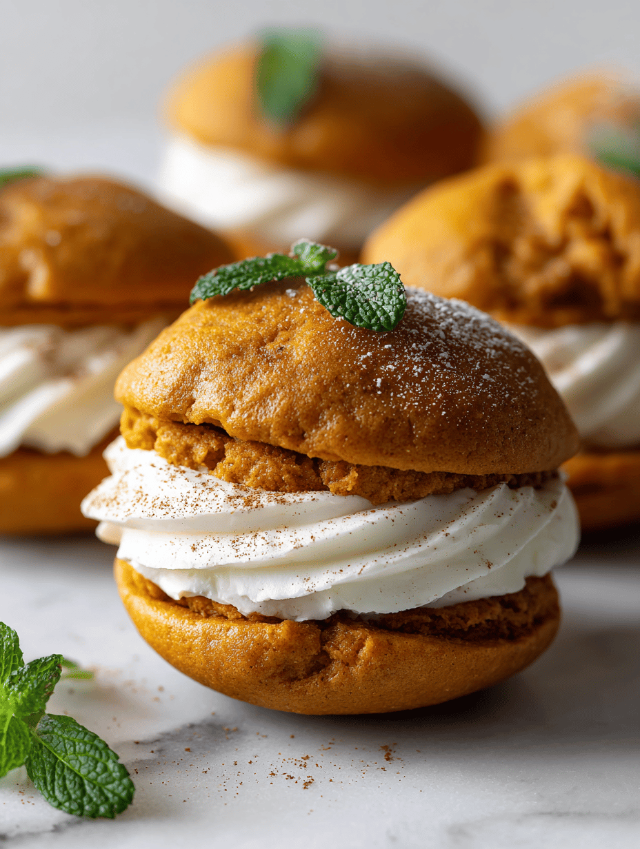 Pumpkin Whoopie Pies: A Cozy Fall Biscuit with a Surprise Filling