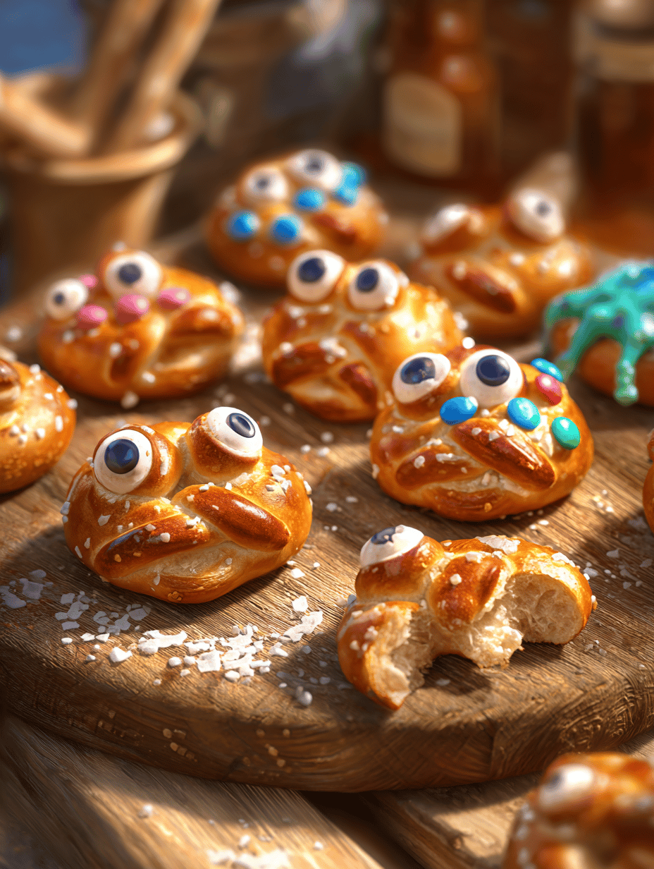 Monster Pretzel Bites: A Playful Twist on Classic Snack Time