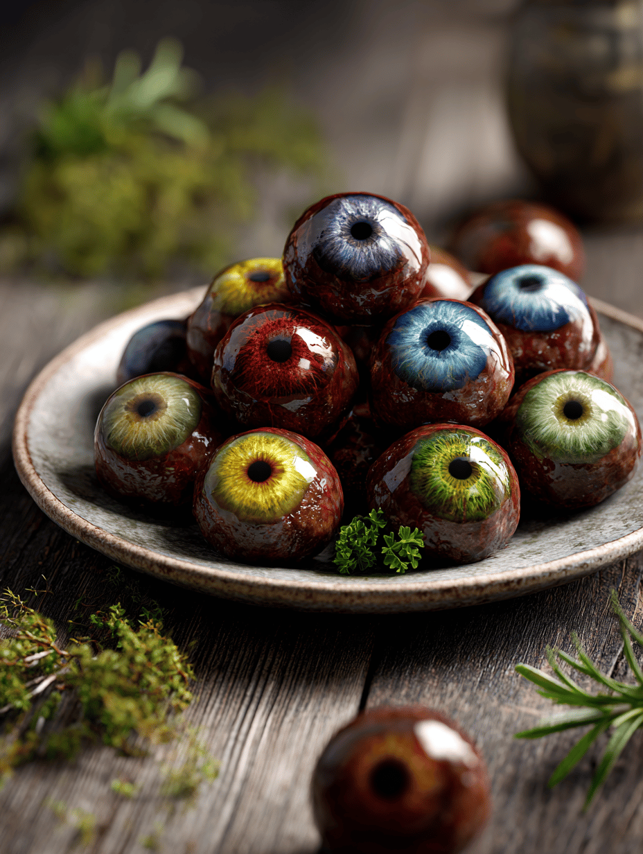 Eyeball Meatballs: A Surprising Take on a Classic