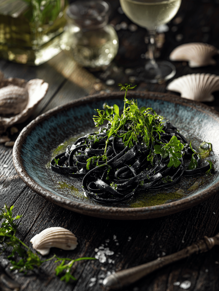 Black Pasta with Squid Ink: A Deep Dive into the Ocean’s Shadow