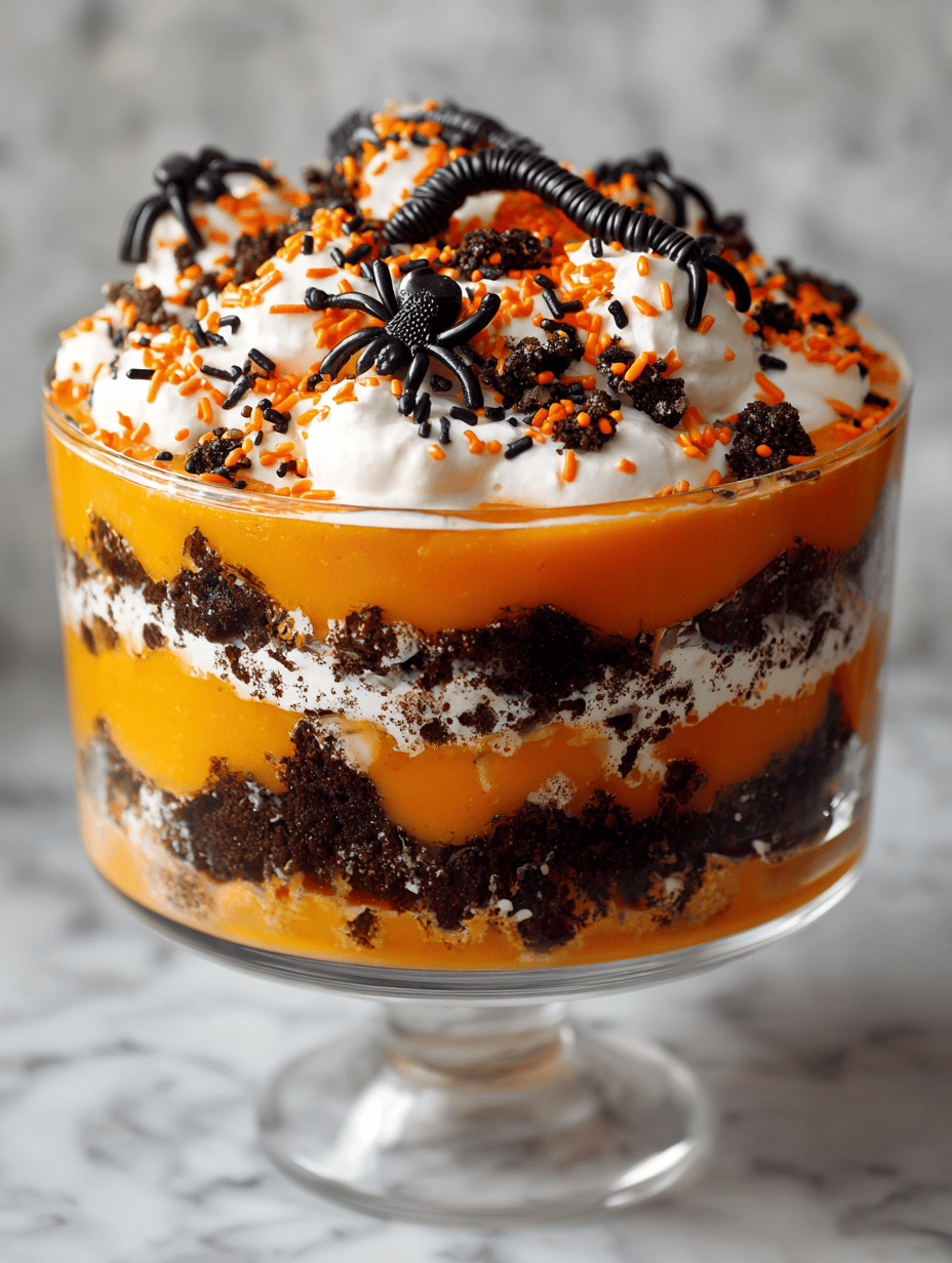 Halloween Trifle: A Spooky Layered Dessert with a Twist