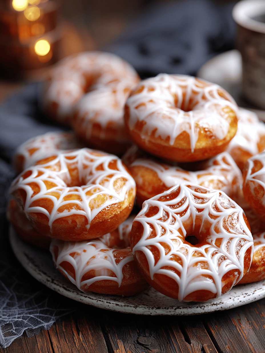 Spiderweb Donuts: An Unexpected Delight for the Curious Baker