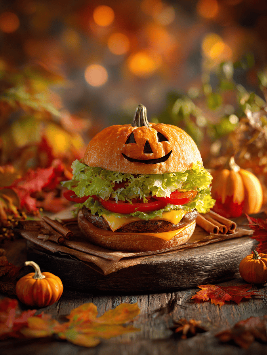 Jack O’ Lantern Burgers: A Playful Twist for Fall Gatherings
