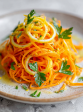 Carrot Salad With Lemon Dressing