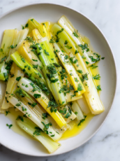 Sautéed Leeks With Butter Recipe