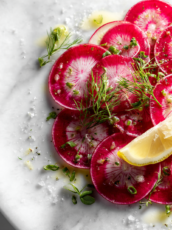 Radish Salad With Lemon Dressing