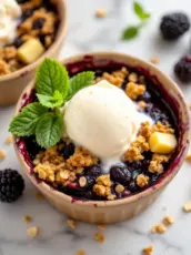 Blackberry Crisp