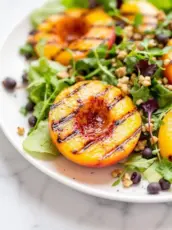 Grilled Peach Salad